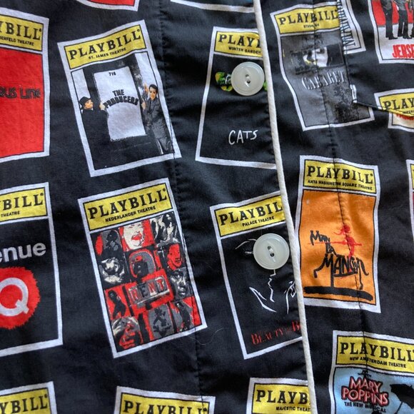 Playbill Theatergoers Size M Button-Down Shirt - Picture 6 of 10
